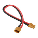 ServoCity XT30コネクタ延長ケーブル (FH-MC - MH-FC / 長さ 150mm)