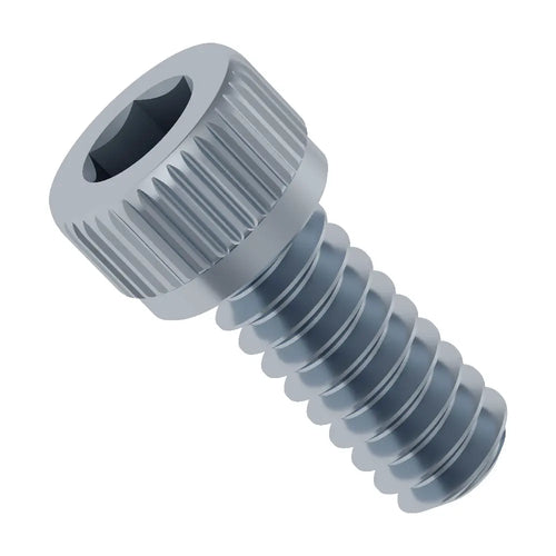ServoCity 亜鉛メッキ鋼製ソケットヘッドネジ (6-32 UNC、長さ 5/16 インチ) - 25 個パック