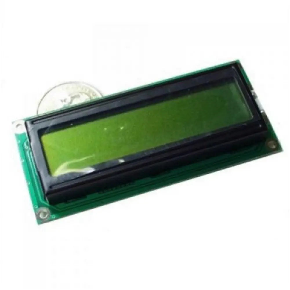 基本的な16x2文字LCD STN  - ブラックオングリーン
