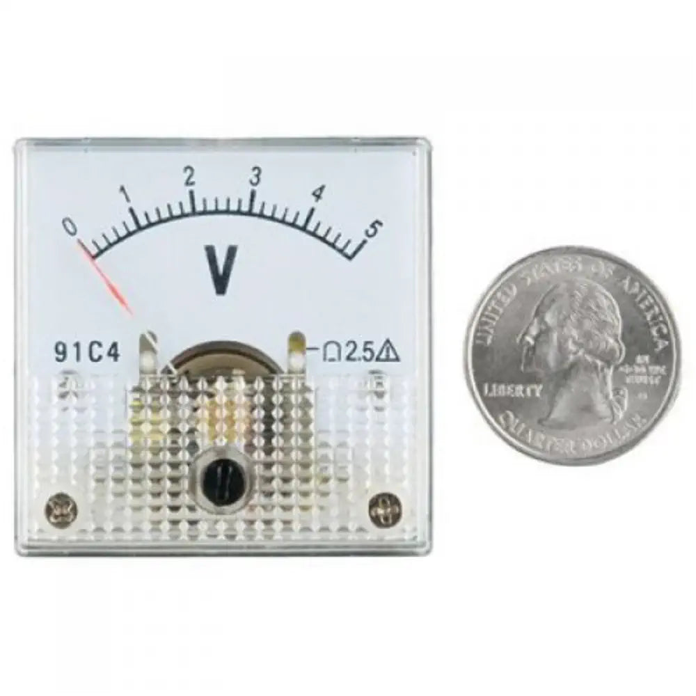 SFE アナログ電圧パネルメーター - 0 - 5V