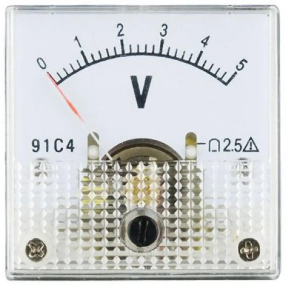 SFE アナログ電圧パネルメーター - 0 - 5V