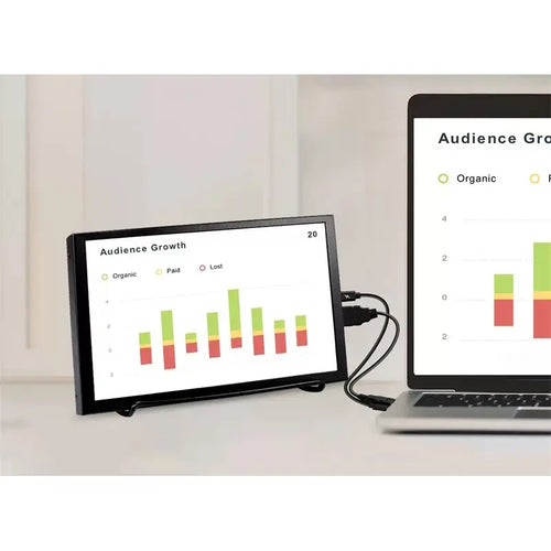 SH080 8 Inch ポータブルLCDディスプレイ 解像度 1280 x 800 スピーカー内蔵モニタ