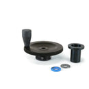 Sherline 特大 2-1/2&quot; ハンドホイール – Z 軸 (メートル法、ベアリング セット付き)