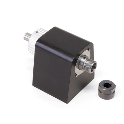 Sherline テーパードヘッドストック、フラットベース ER-16、コグベルト付き