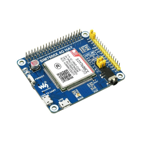 SIM7600CE-JT1S 4G HAT Raspberry Pi用 4G / 3G / 2G通信 中国版