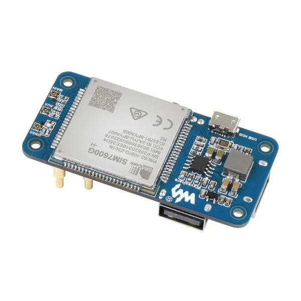 Raspberry Pi LTE Cat-4用SIM7600G-H 4G HAT（B）4G / 3G / 2G GNSS