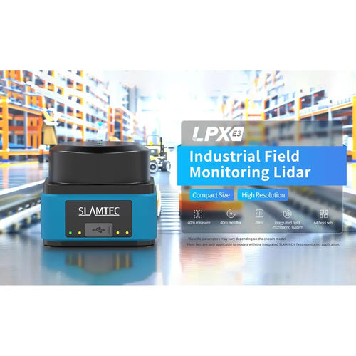 SLAMTEC LPX-E3P1：高解像度 360° 産業用監視LiDAR