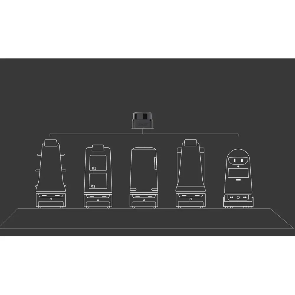 SLAMTEC RPLIDAR C1 360° DTOF レーザスキャナ - RobotShop