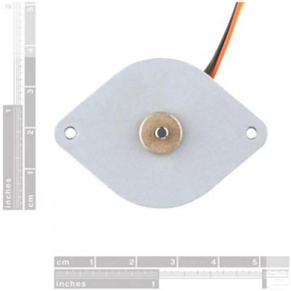 12V 0.4A、1.4 oz-in 小型ステッピングモータ