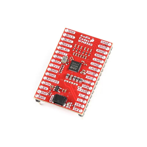 SparkFun オーディオコーデックブレイクアウト - WM8960ヘッダー付き (Qwiic)