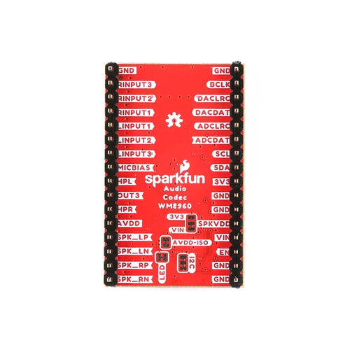 SparkFun オーディオコーデックブレイクアウト - WM8960ヘッダー付き (Qwiic)