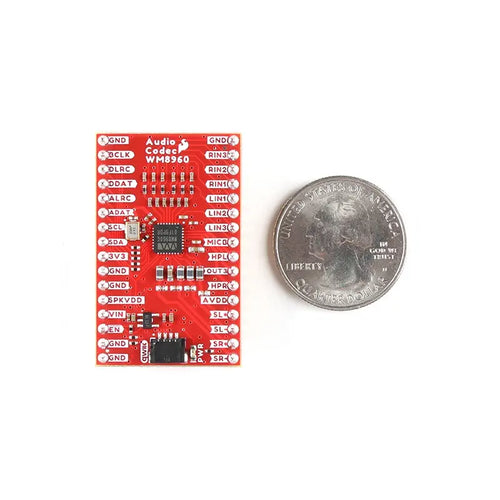 SparkFun オーディオコーデックブレイクアウト - WM8960ヘッダー付き (Qwiic)
