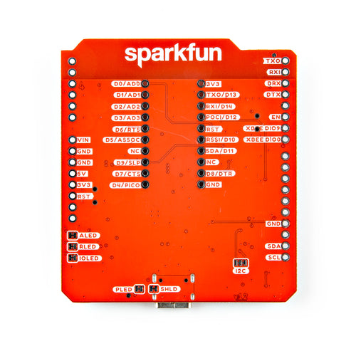 SparkFun Digi XBee Arduinoシールド、USB-C (Qwiic)