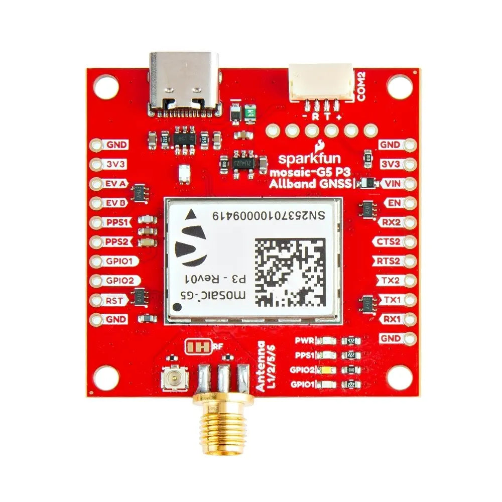 SparkFun GNSS RTK ブレークアウト - mosaic-G5 P3