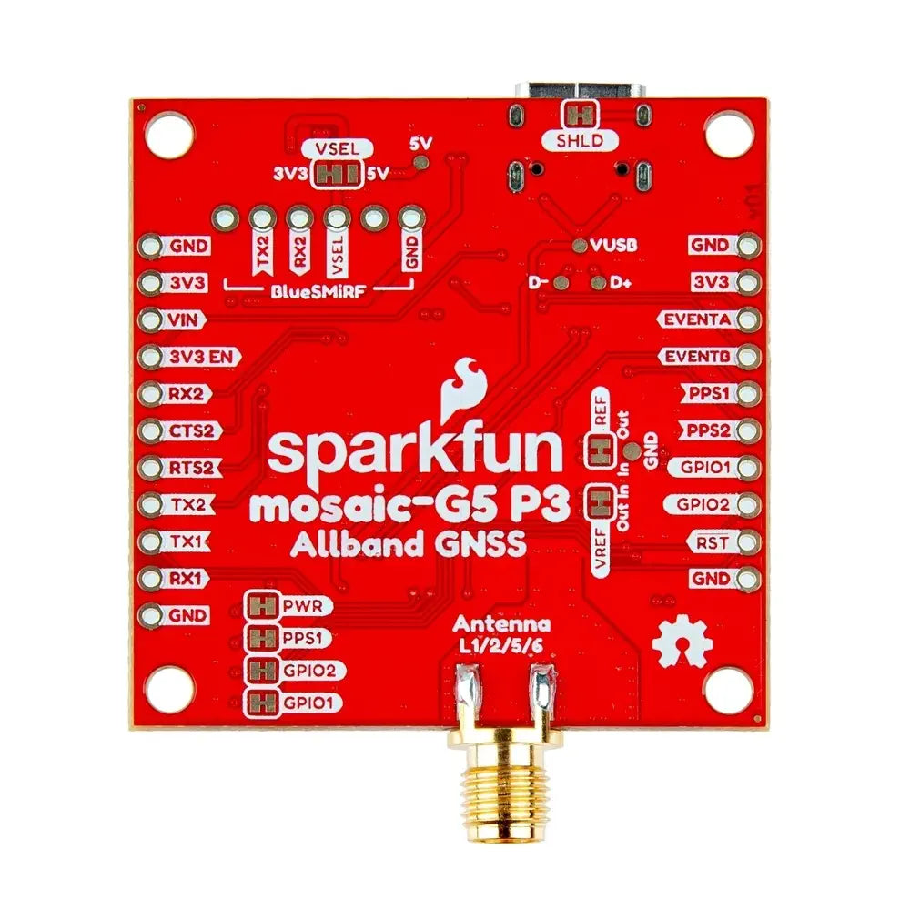 SparkFun GNSS RTK ブレークアウト - mosaic-G5 P3
