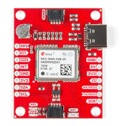 SparkFun GPSブレークアウト NEO-M9N チップアンテナ（Qwiic）