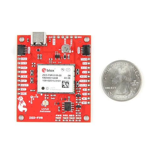 SparkFun GPS-RTK 推測航法ブレイクアウト - ZED-F9R (Qwiic)