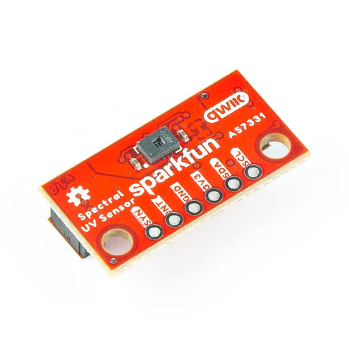 SparkFun 小型 UVスペクトルセンサ AS7331 (Qwiic コネクト搭載、UVA、UVB、UVC)