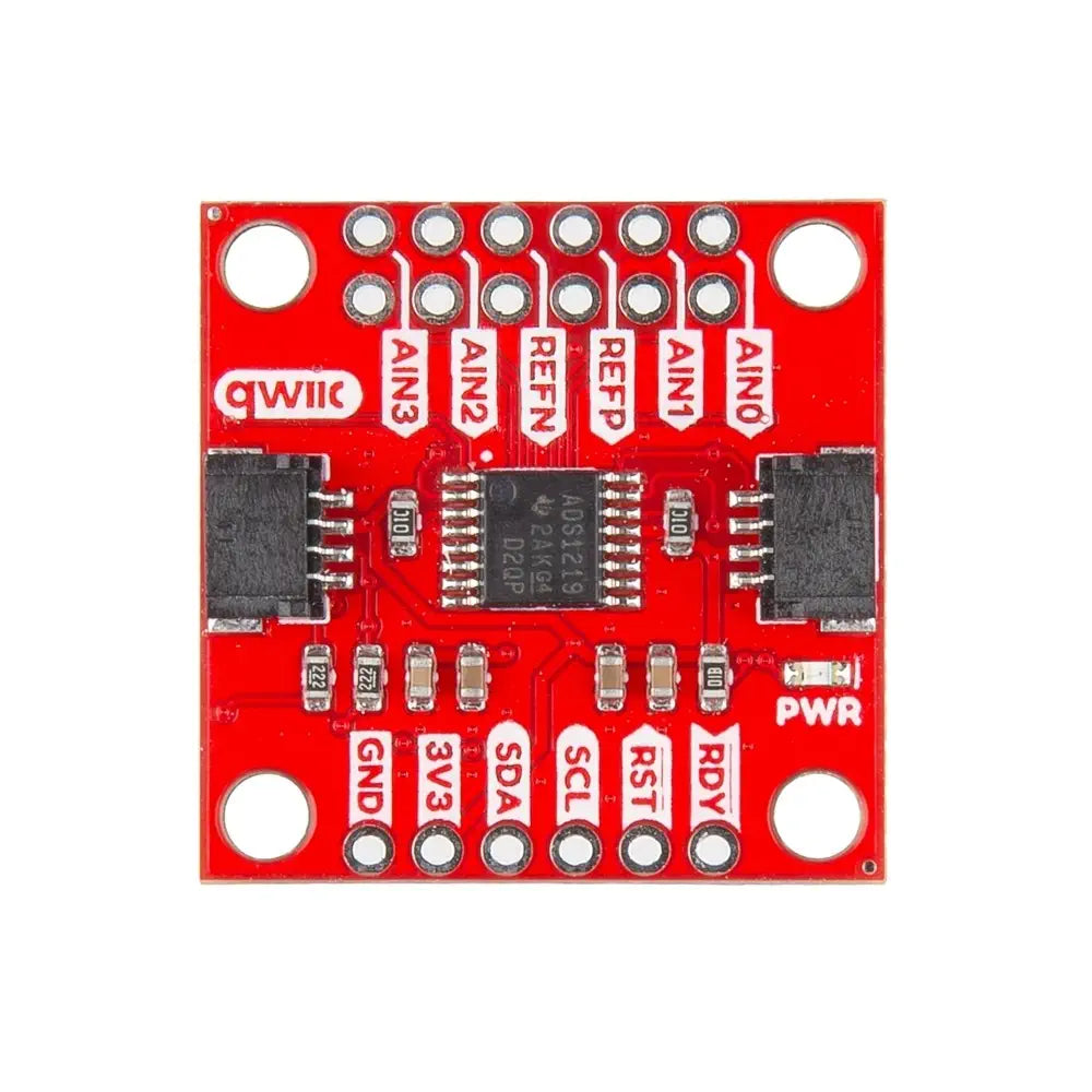 SparkFun Qwiic 24Bit ADC - 4チャンネル (ADS1219)