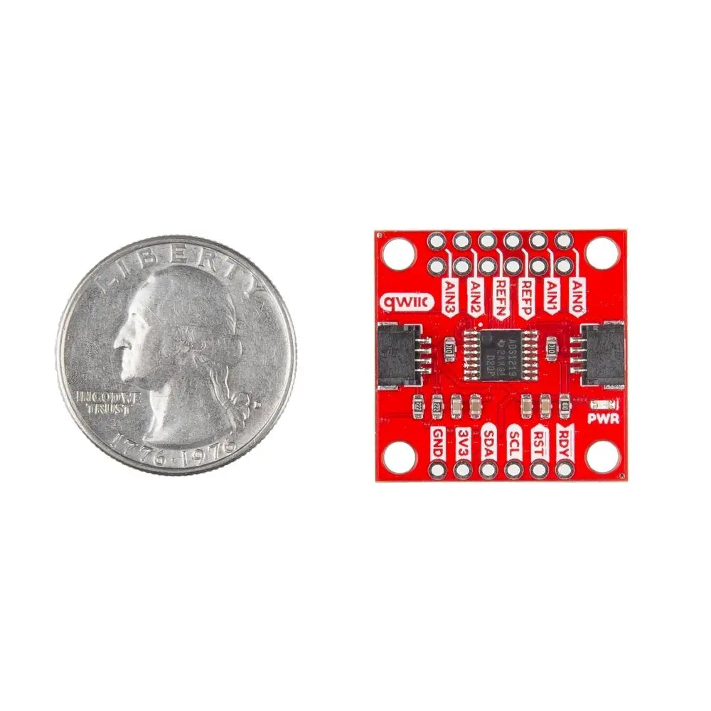 SparkFun Qwiic 24Bit ADC - 4チャンネル (ADS1219)
