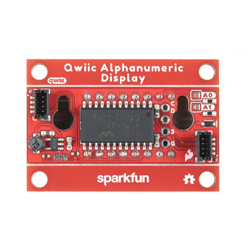 SparkFun Qwiic 英数字ディスプレイ - ピンク