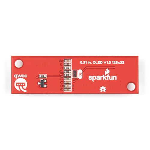 SparkFun Qwiic OLEDディスプレイ (0.91inch 128 x 32)
