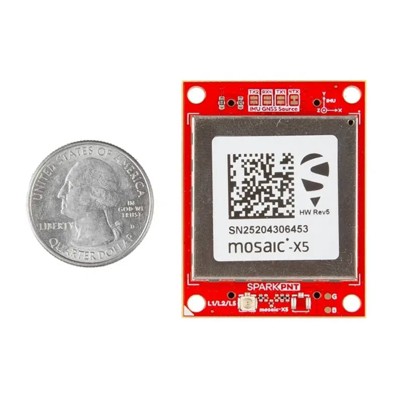 Sparkfun SparkPNT GNSS Flexモジュール (Septentrio mosaic-X5 および IM19 IMU)