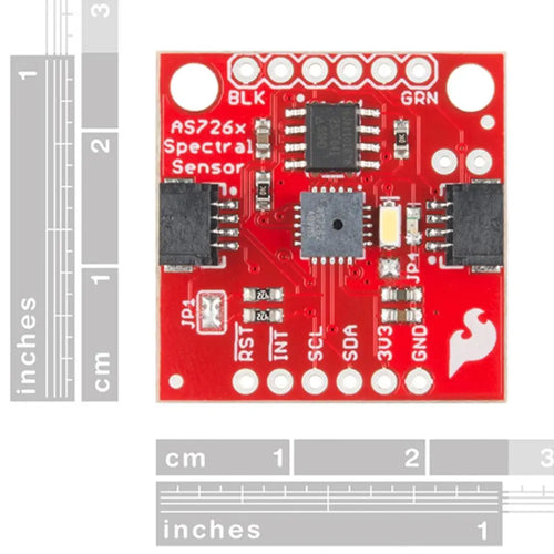 SparkFun AS7262搭載 スペクトルセンサー ブレークアウト基板 （Qwiic）