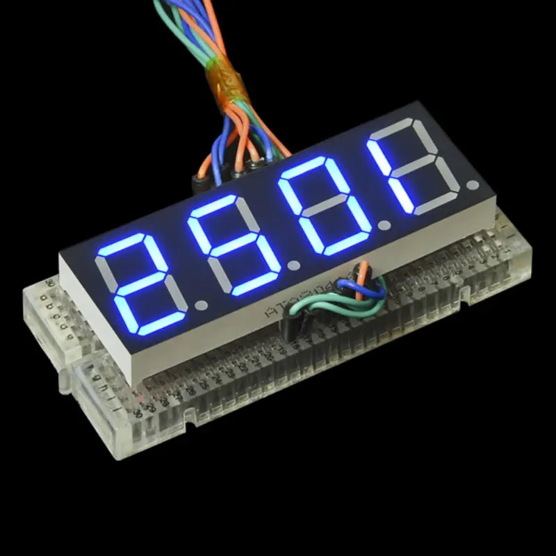 Sparkfun 7セグメントディスプレイ - 20mm (青)