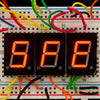 Sparkfun 7セグメントディスプレイ - LED (赤色)