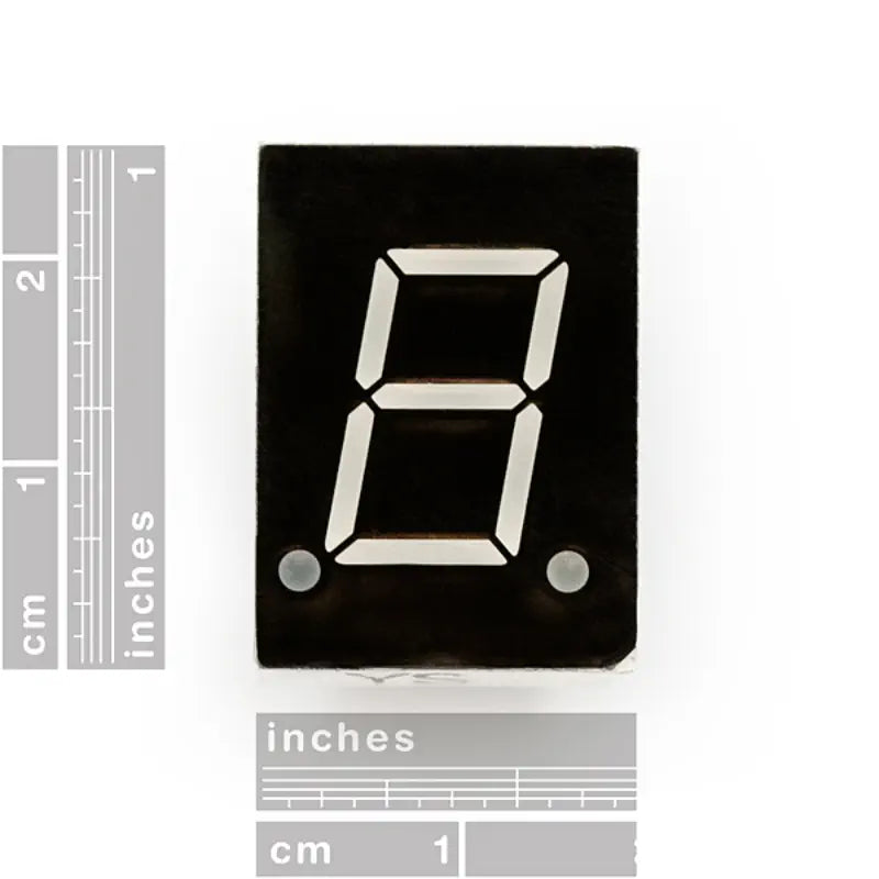 Sparkfun 7セグメントディスプレイ - LED (赤色)