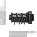 Sparkfun オーディオ ジャック - 1/4 インチ ステレオ (直角)