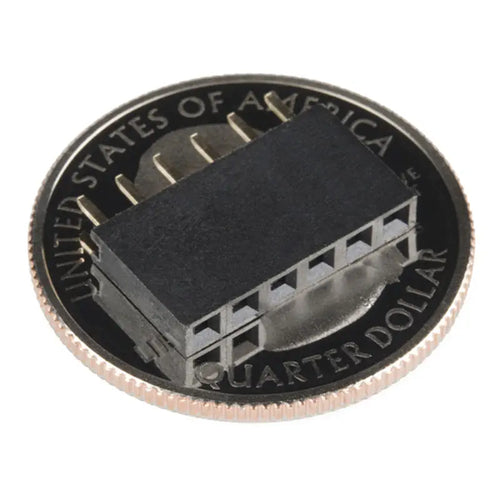 Sparkfun ヘッダ - 6ピン メス (PTH、0.1 inch)