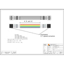 Sparkfun ジャンパーワイヤー - 0.1 インチ、6 ピン、6 インチ