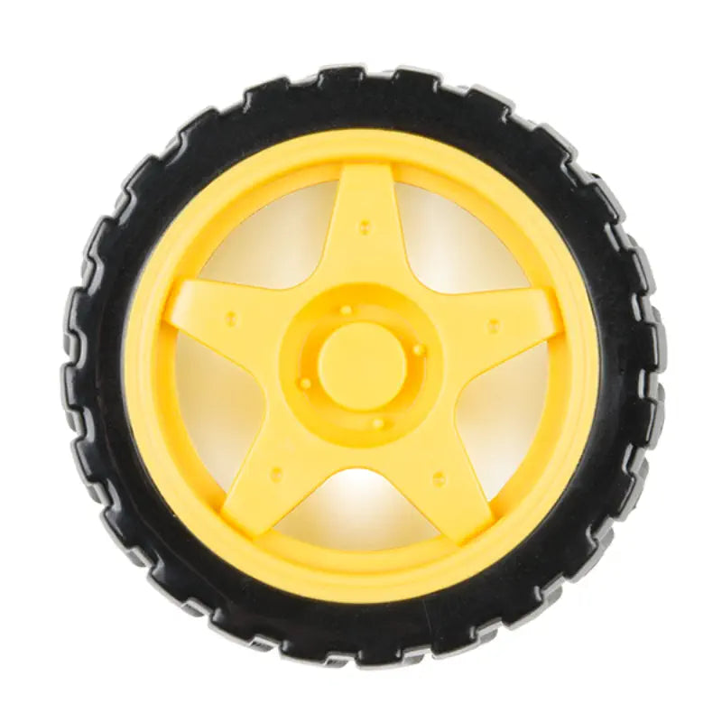 Sparkfun ホイール - 65mm (ゴムタイヤ、ペア)