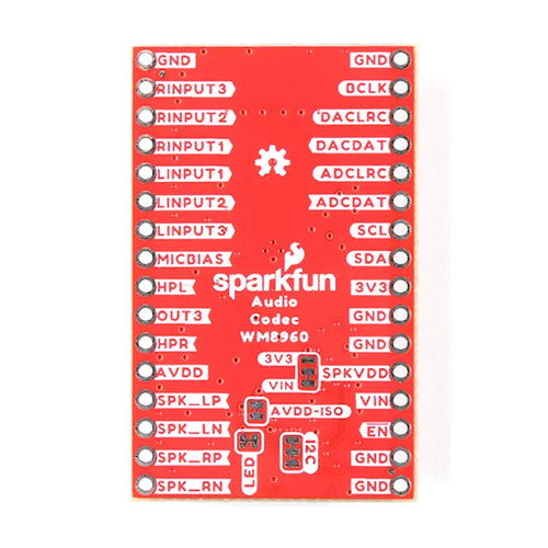 SparkFun オーディオコーデック ブレイクアウト - WM8960 (Qwiic)