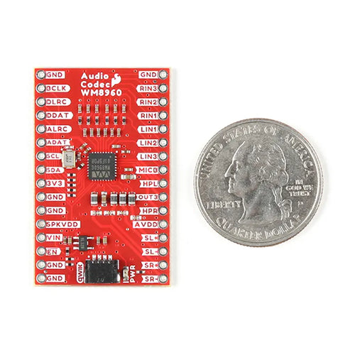 SparkFun オーディオコーデック ブレイクアウト - WM8960 (Qwiic)