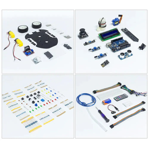 SunFounder Arduino Uno用 3-in-1 スタータキット (中級レベル)