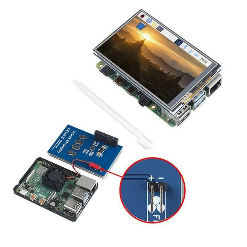 Sunfounder Raspberry Pi用 3.5Inch 480 x 320 TFT 抵抗膜方式 タッチスクリーン