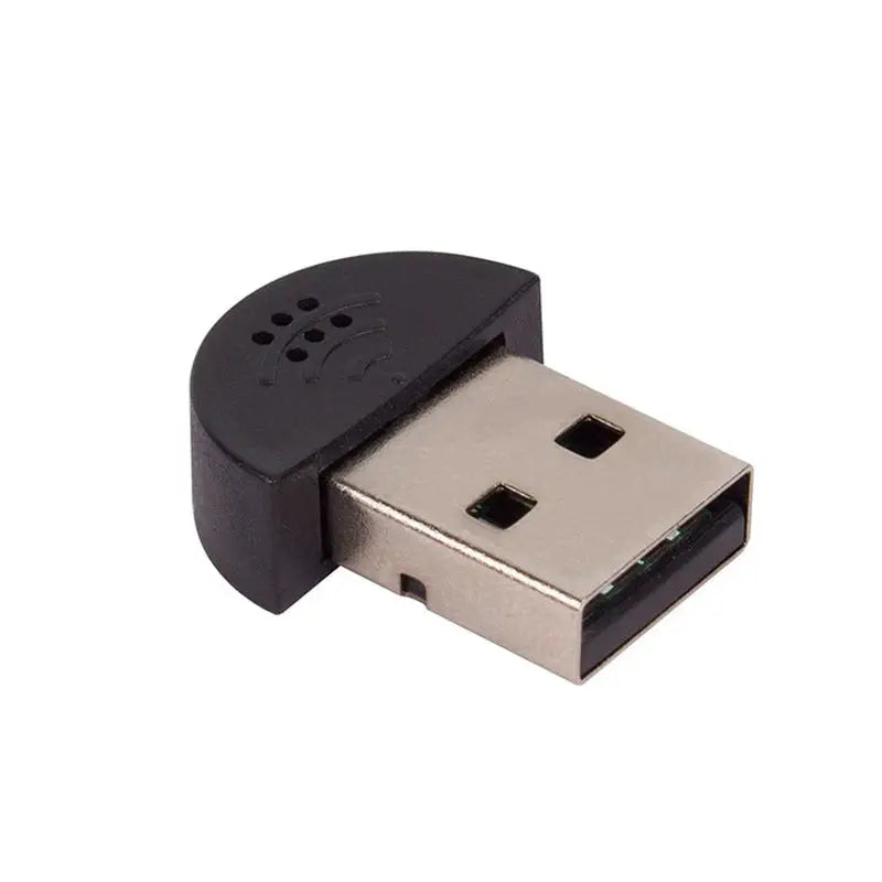 SunFounder Mini USB2.0 マイクオーディオ アダプタ (プラグアンドプレイ、Raspberry Pi 5/4用)