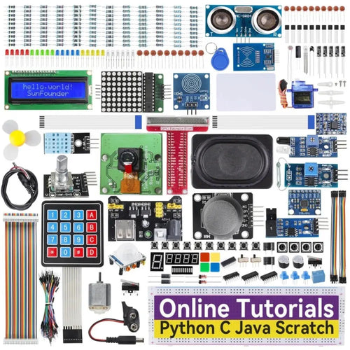 SunFounder Raphael アルティメイトスタータキット Raspberry Pi 4B / 3B+ / 400用