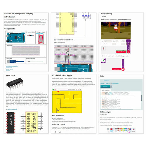 SunFounder Arduino Mega 2560用スタータキット