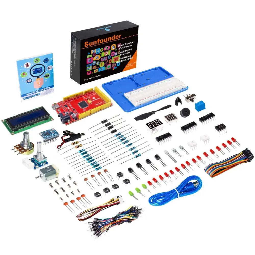 Arduino用 スーパー初心者用キット V3.0 - RobotShop