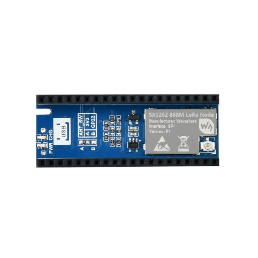 RPi Pico用 SX1262 LoRaノードモジュール、LoRaWAN、周波数帯域 433M (410~525MHz)
