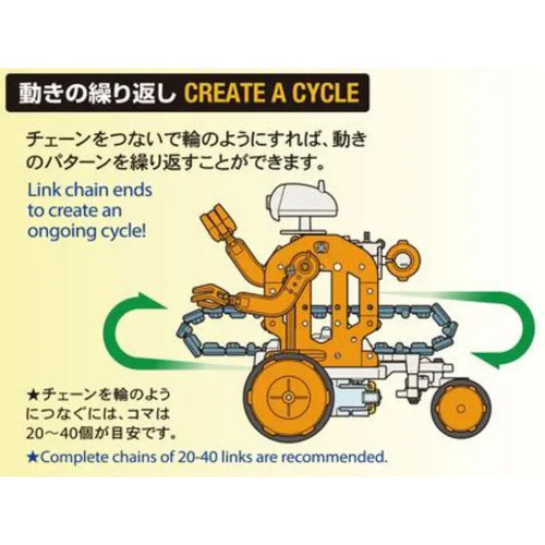 Tamiya 教育用 チェーンプログラム 組立ロボット