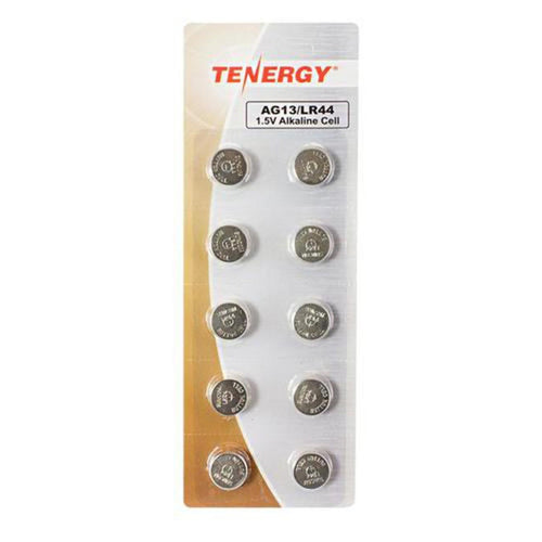 Tenergy 1.5V AG13 / LR44ボタンセル（10個）