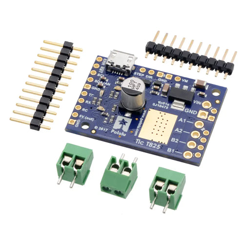Tic T825 USB マルチインターフェース ステッピング モーター コントローラー