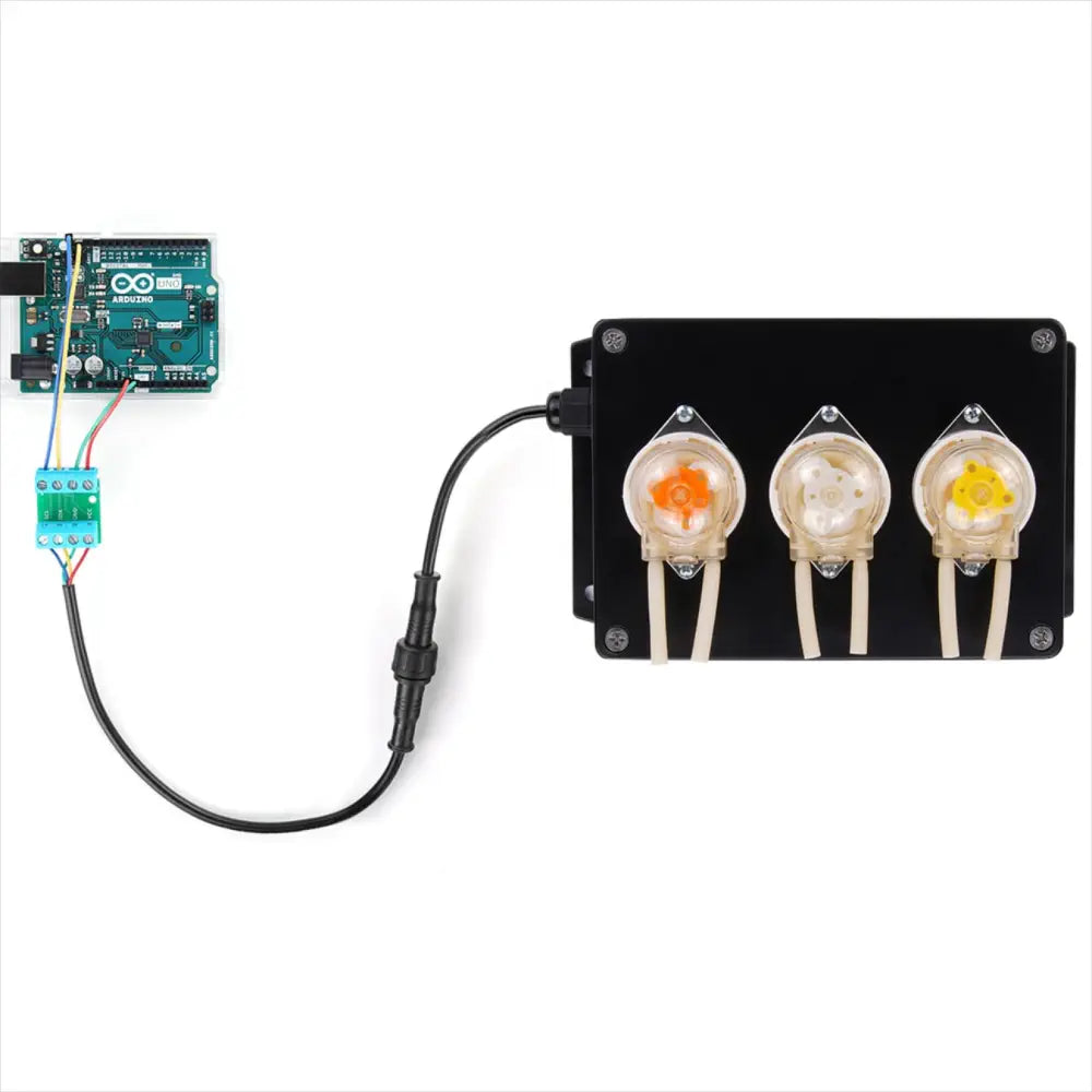 3連 組み込み式 ドージングポンプ EZO-TRI-PMP