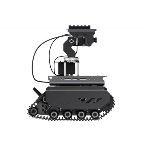 UGV Beast 追跡型 AI ロボット、デュアル コントローラー、Raspberry Pi 4B 用全金属製ボディ (Pi なし、パン/チルトなし、英国)