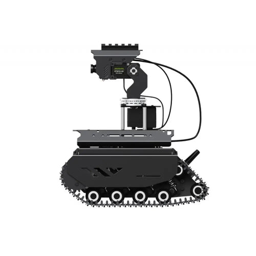 UGV Beast 追跡型 AI ロボット、デュアル コントローラー、Raspberry Pi 4B 用オールメタル ボディ、パン/チルト機能付き (Pi なし、英国)